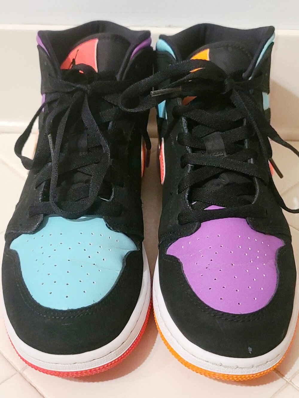 Air Jordan 1 Mid Candy GS Size 7Y / Women's Size 8.5 - Picture 2 of 7